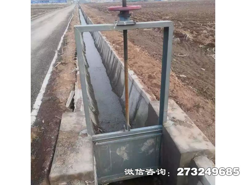 茶陵县抗磨钢制含沙闸门