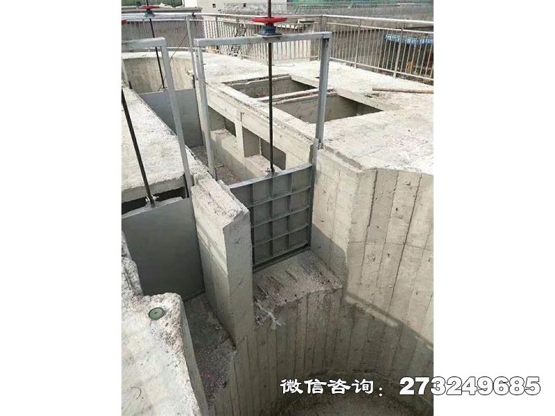 富裕县冲砂渠道机闸一体闸门