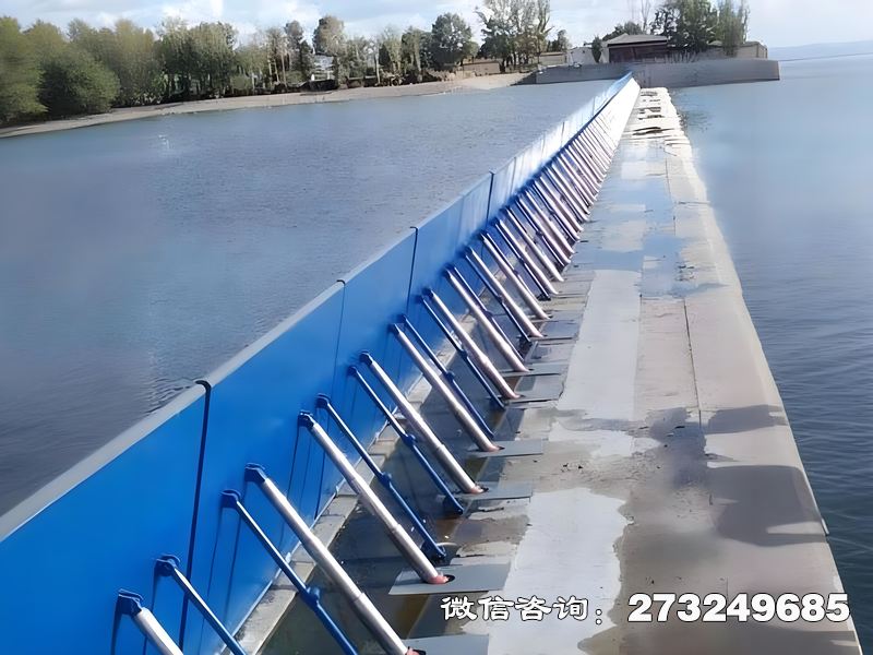 生态补水钢坝