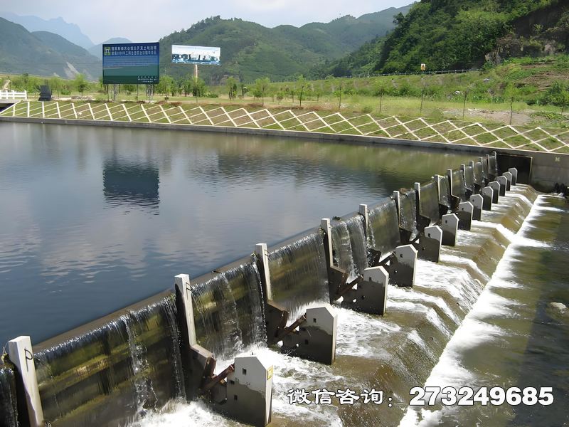 门头沟湖泊景观钢坝