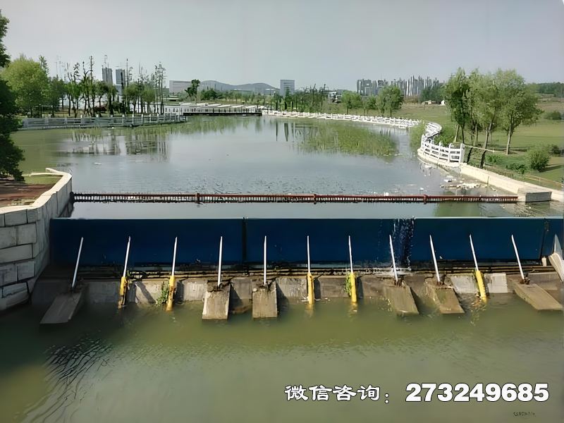 茶陵县城市景观瀑布坝