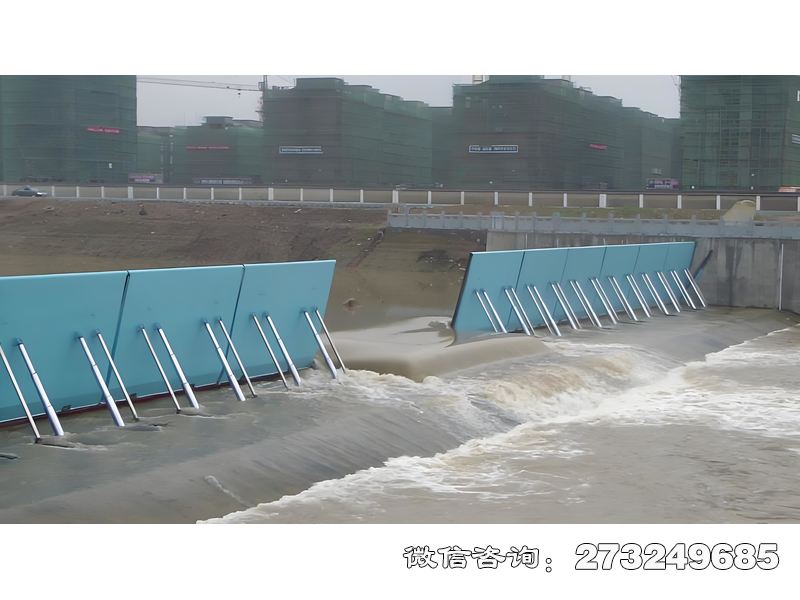 茶陵县城市河道生态岸线坝