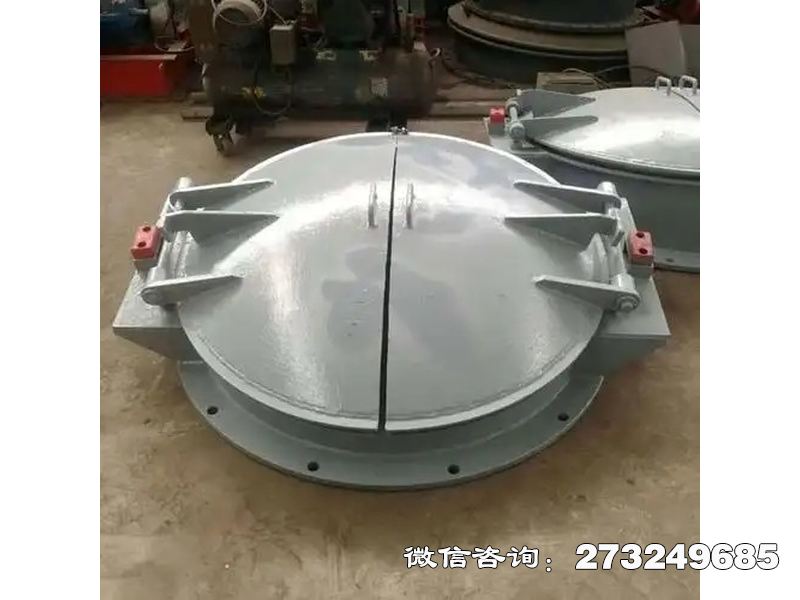 永州铸铁圆型导流拍门