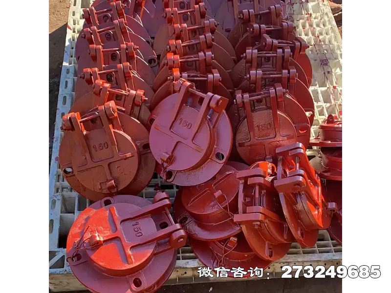 三台县方形泵站铸铁挡水闸
