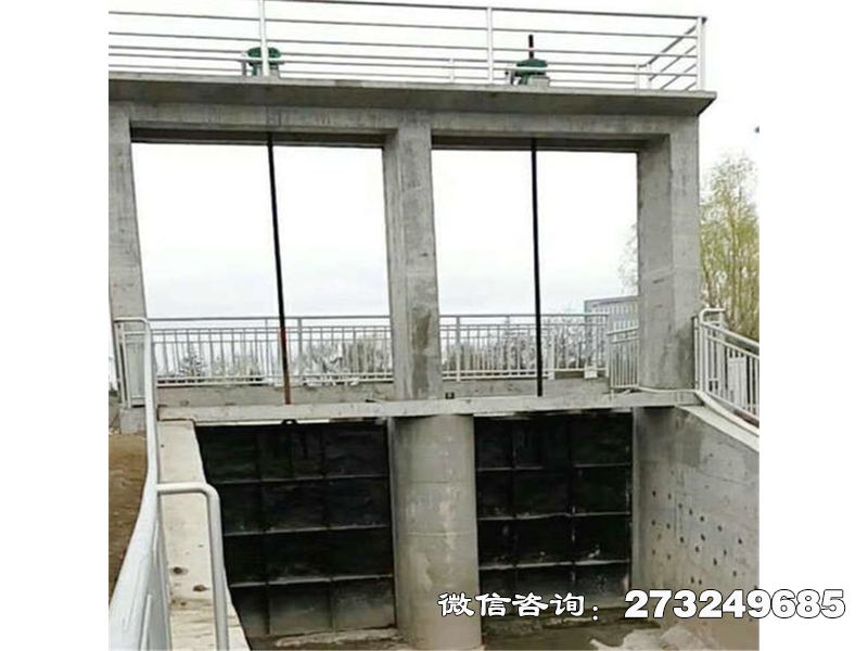 三台县铸铁河道方型闸