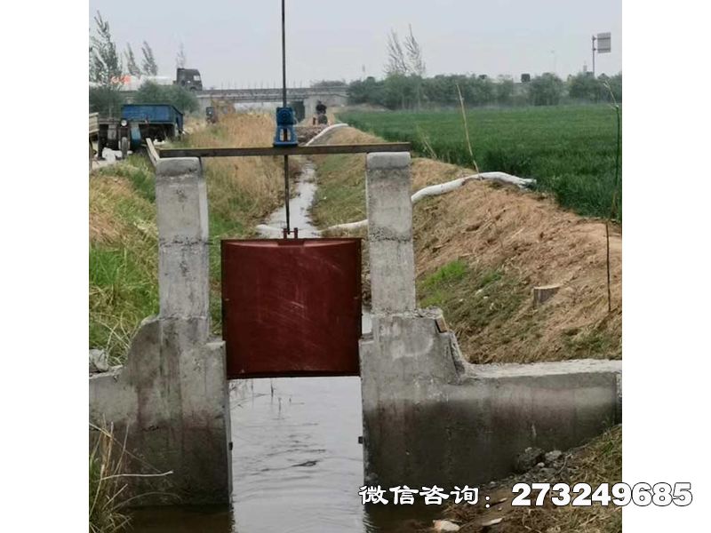 永州小渠道铸铁闸门