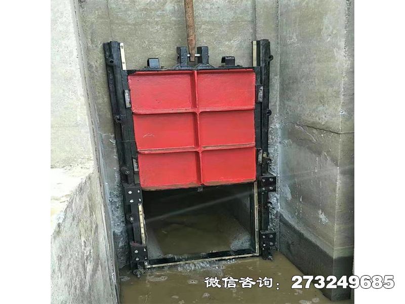 曲阜渠道铸铁排水方闸
